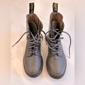 Dr. Martens Air Wair grey boots